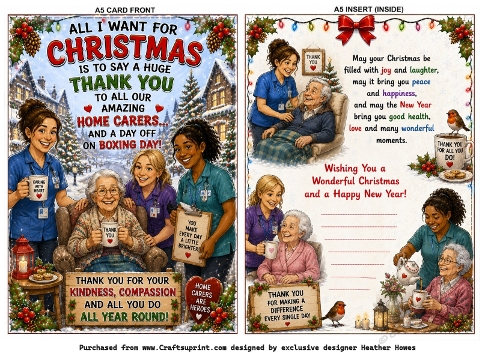 thankyou at christmas home carers