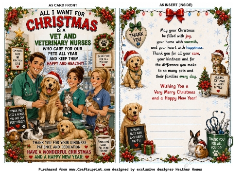 vet thank you at christmas