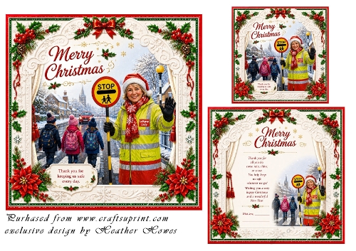 merry christmas lollipop lady