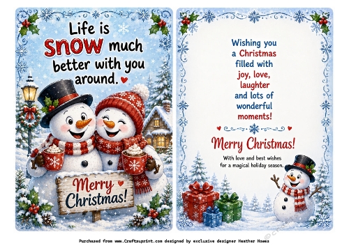 life is snow much better 