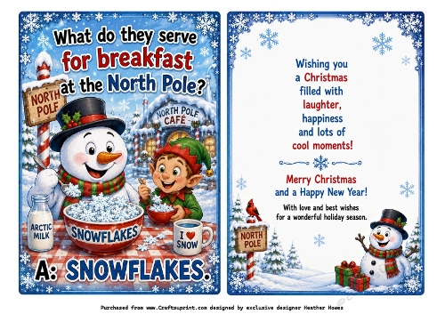 snowman breakfast joke