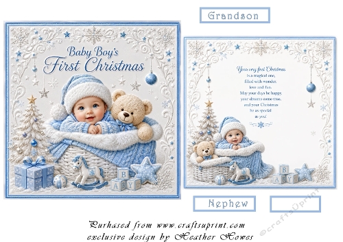 baby boys 1st christmas