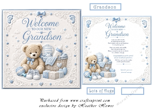 welcome to our new grandson