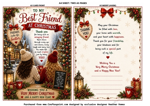 best friend at christmas