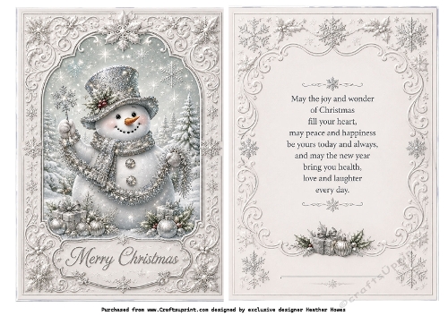 silver snowman