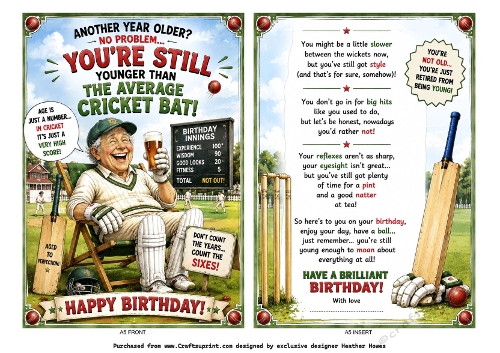 birthday cricket