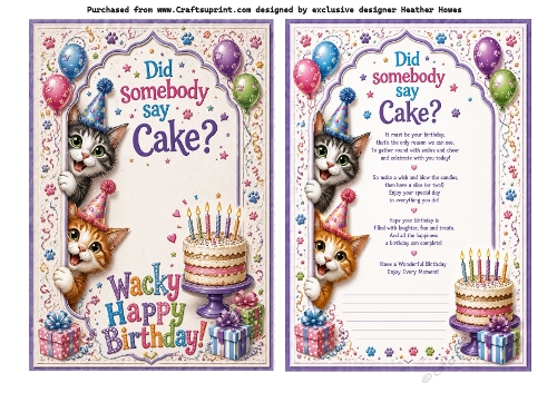 wacky happy birthday