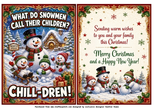 what do snowmen call there children?