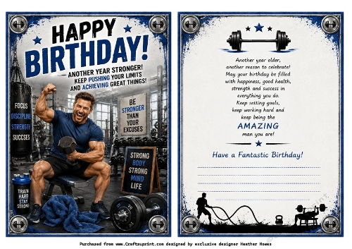 happy birthday male gym
