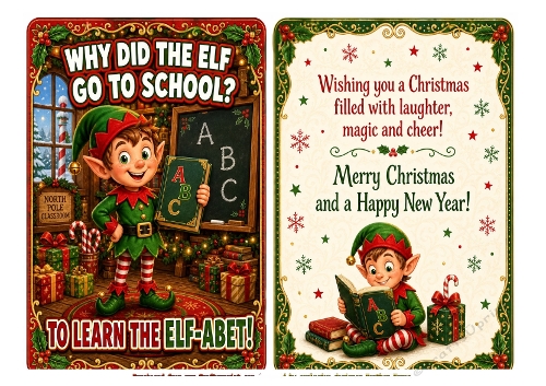 why did the elf go to school?