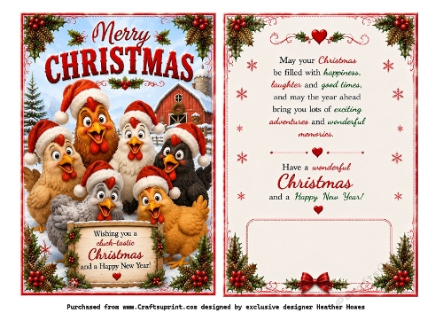 christmas chickens