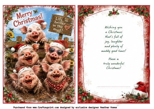 christmas piggies