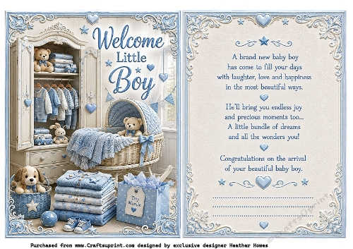 welcome little boy
