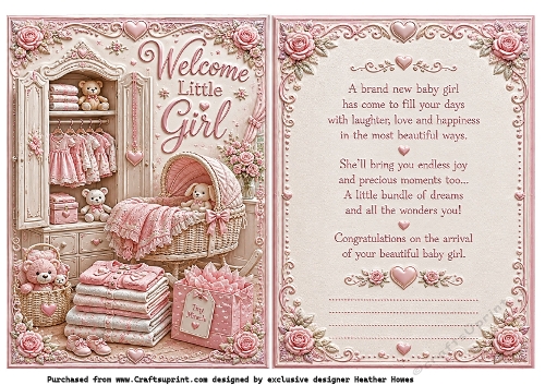 welcome little girl