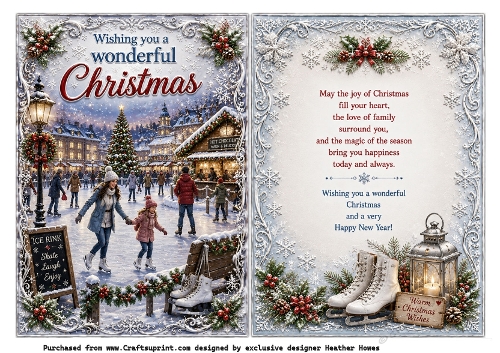 christmas ice skating