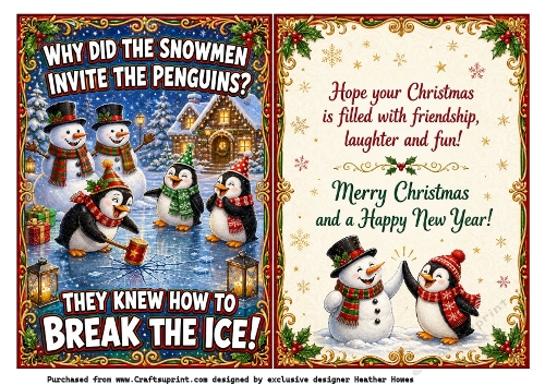 why did snowmen invite the penguins ?