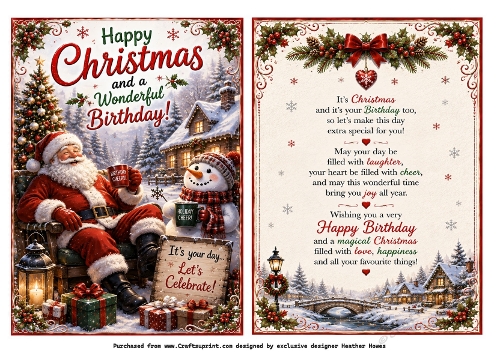christmas day birthday