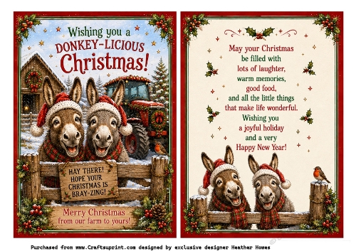 donkeylicious christmas 