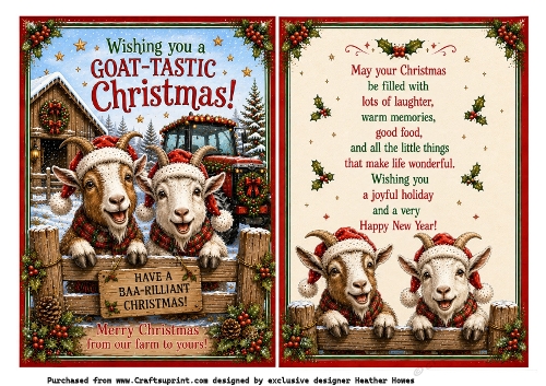 goatastic christmas 
