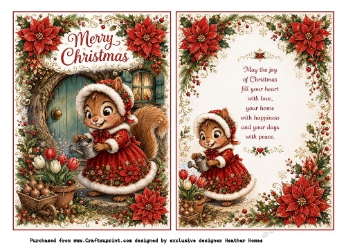 squirrel christmas 