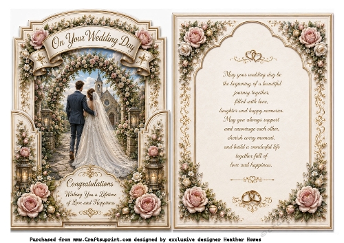 shaped traditional wedding