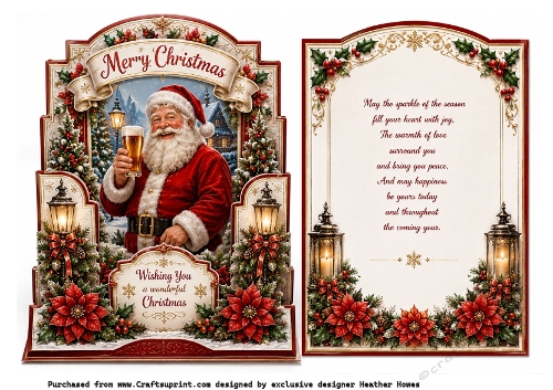 santas christmas cheers 2