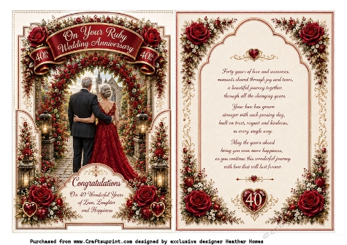 40th anniversary ruby