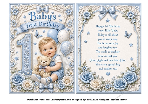 babys first birthday boy