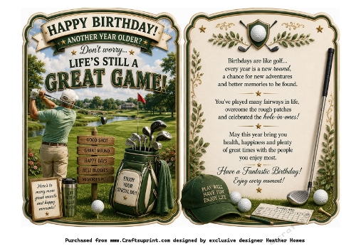golf male birthday