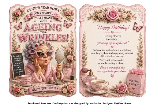 dont worry only wrinkles