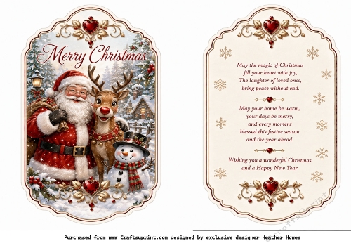 santa rudolph