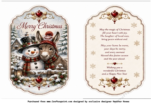 snowman donkey