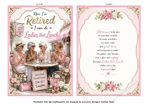now im retired female