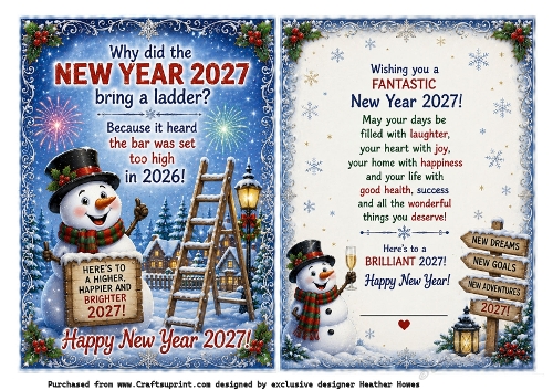 why did the new year 2027 bring a ladder