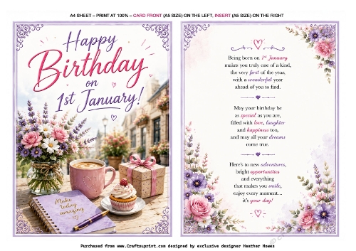 new year birthday female