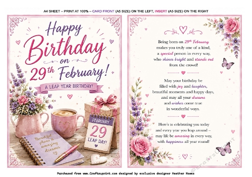leap year birthday female