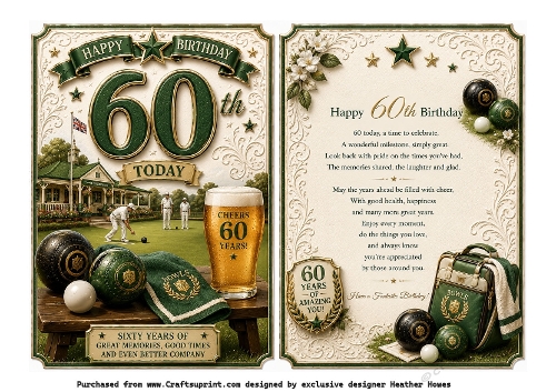 60th male birthday
