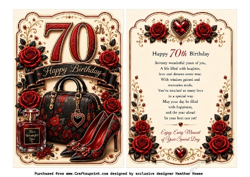 70th ladies birthday