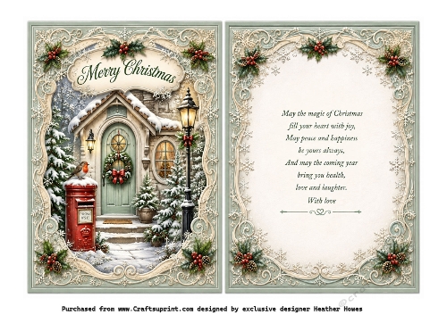 christmas door