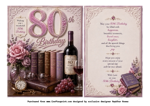 80th birthday female