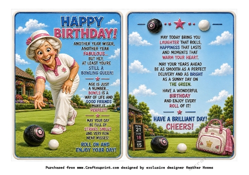 bowling birthday female