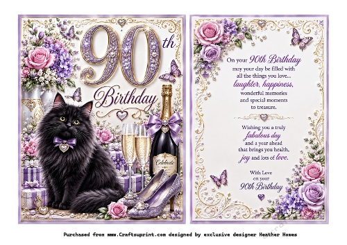 black cat 90th birthday