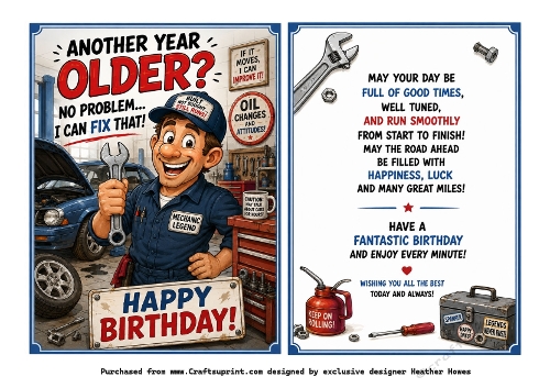 mechanic birthday