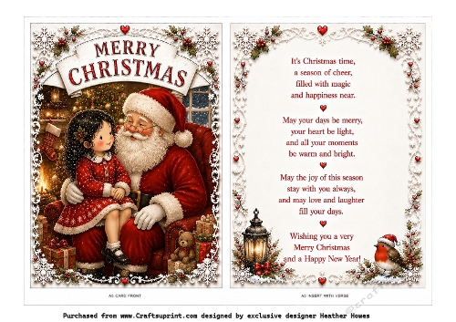 the magic of christmas lucy and santa