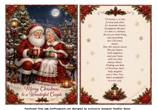 santa christmas  special couple