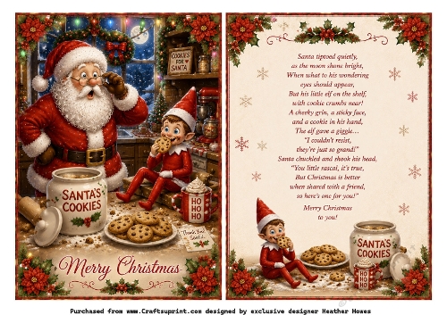 santa and naughty elf