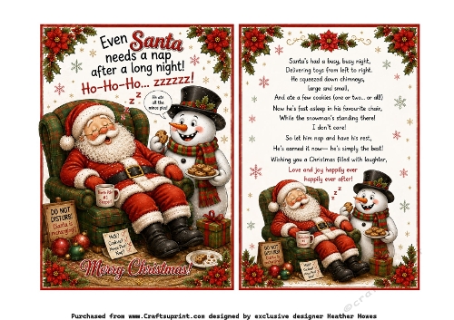 santas nap