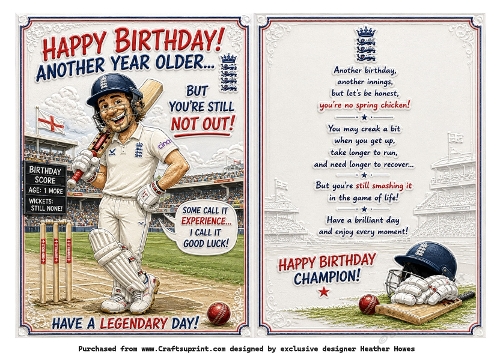 cricket birthday
