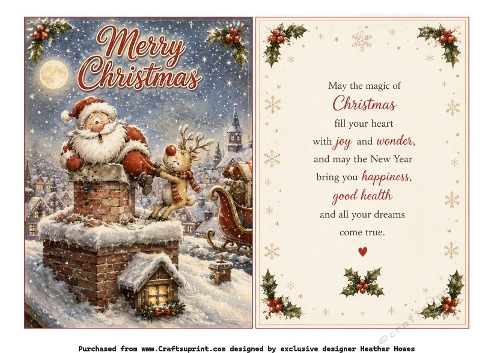santa chimney