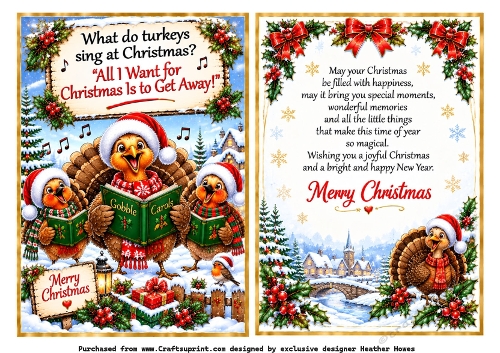 what do turkeys sing at christmas